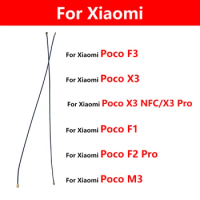 10 Pcs Wi-Fi Signal Wifi Aerial Ribbon Antenna Flex Cable Wire Repair Parts For Xiaomi Poco F3 F2 Pro M3 F1 X3 Pro