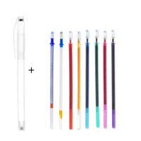 Refill Water-Soluble Marker Pens Disappearing Pen Erasable Pen For Cross Stitch Needlework Fabric Line Markers DIY Craft Sewing