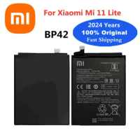 2024 Years Xiao Mi 100% Original Battery BP42 For Xiaomi Mi 11 Lite 11Lite Mi11 Lite 4250mAh Mobile Phone Bateria Fast Shipping