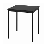 SANDSBERG 桌子, 黑色, 67x67 公分