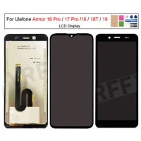 LCD Display + Touch Screen Digitizer Assembly for Ulefone Power Armor 16 Pro,18,18T, Armor 19,17 Pro ,Screen Replacement
