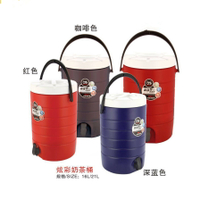 不銹鋼商用奶茶桶雙層發泡保溫桶彩色咖啡桶豆漿桶果汁飲料桶