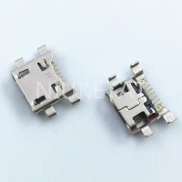 50pcs Micro USB 7Pin Jack Connector socket Data charging port tail plug For LG G4 F500 H815 V10 K10 K420 K428 Mini USB