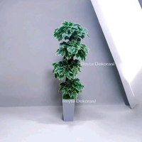 Bonsai chingfu tinggi 170cm pohon hias plastik - bonsai simfu bunga hias dekorasi rumah
