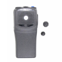 Replacement Front Casing With The Knobs Repair Housing Cover Shell For Motorola EP450 Walkie Talkie