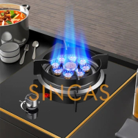 1 Burner Cooktop Home Energy Saving Gas Stove Gas Range Single Household LPG Built-In Bench Gas Range Natural Gas Fire Stove