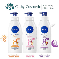 Sữa Dưỡng Thể Nivea Hỗ Trợ Dưỡng Sáng, Giúp Da Đàn Hồi, Căng Mịn Extra Bright Body Lotion