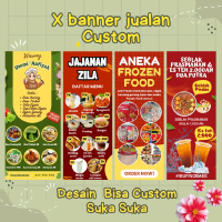 X Banner Ramadhan Jualan/Spanduk Jualan/Banner Custom/Banner UMKM/Spanduk Murah Meriah