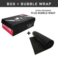 BOYSCODE Kardus Box Big Size Packaging Exclusive Hitam Merah Box 02 + Bubble Wrap