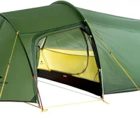 Naturehike Opalus Tunnel Backpacking Tent for 2-3 Person, 2 Person 3 Person Backpacking Tent, Lightweight Camping Tent