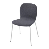 KARLPETTER 餐椅, gunnared 灰色/sefast 白色