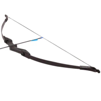 20-40 lbs Black Recurve Bow Powerful Hunting Archery take down Bow Carbon Arrow with arrow Stock Clearance