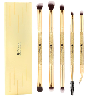 DUcare Foundation Brush Contour Bronzer Makeup Brush Double Ended Self Tanner Brush Sculpting Brush