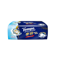 Tempo x 貓福珊迪限量款 奢羽三層抽取式衛生紙精巧包(80抽/30包/箱)(網路獨家)