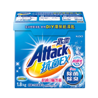 一匙靈 抗菌EX超濃縮洗衣粉  (盒裝1.8Kg)