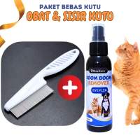 Sisir Kucing Mengatasi Kutu dan Telur Kutu Kucing Anjing sisir  kucing