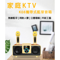 SDRD K08 貓頭鷹攜帶式藍牙音箱-送防噴套(家庭KTV 無線藍牙音響)