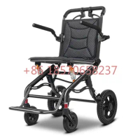 Wheelchair portable folding elderly special trolley small portable ultra-light manual mobility scooter for the elderly