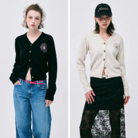 【MARDI MERCREDI】V領針織衫 兩色 小雛菊 RACCOON BLENDED CARDIGAN V NECK