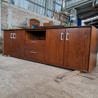 Almari penyimpanan buffet gantung kitchen set Kayu Jati