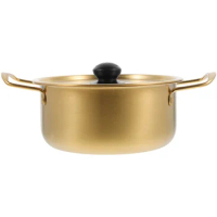 Instant Kitchen Cooking Pots Soup Pots Gold Big for Cooking Stainless Steel Korean Cookware