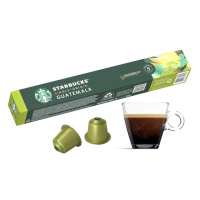 【STARBUCKS 星巴克】單一產區瓜地馬拉膠囊10顆/盒(適用於Nespresso膠囊咖啡機)