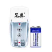 Charger Baterai AA AAA 9V Ni-MH Ni-CD
