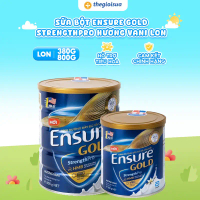 Sữa bột Ensure Gold StrengthPro Abbott hương vani lon 380g| 800g tăng miễn dịch Beta Glucan
