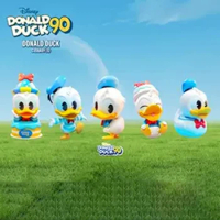 Hottoys Ht Disney Donald Duck Cosbaby Birthday Series Figure 90th Anniversary Donald Duck Figurine Anime Model Pvc Doll Ornament