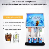 Coke Dispenser For Cold Drink Shop Carbonated Beverage Coke Mix Soda Fountain Dispenser