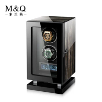 High quality Rotating Watch Winder Box Automatic Wooden Luxury Japan Motor Wooden Watch Winder