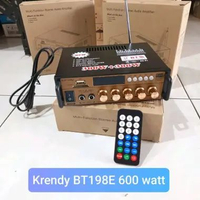 Amplifier Bluetooth Kerndy BT198E karauke super bass Mp3