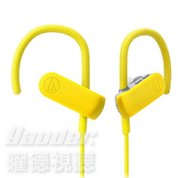 【曜德】鐵三角 ATH-SPORT50BT 黃色 防水運動 無線藍芽耳掛式耳機 ★送收納盒★