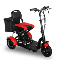 DYNALION China Foldable Electric Power Tricycle Scooter Adult 3 Three Wheel Price Cheap Electric Tricycles For Elderly Disabled