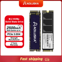 AOLUSKA M.2 NVME SSD 1TB 256GB Solid State Drive 512GB 128GB HDD PCIe 3 *4 2280 Internal M2 NVME Hard Disk For Laptop PC Desktop