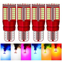 1PC 57SMD Canbus T10 W5W Car LED Lamp The Width Light Small Bulbs DRL 3014 LED Parking Light W5W WY5