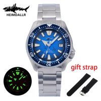 Heimdallr Titanium SKX007 Men's Dive Watches Sapphire Crystal Ceramic Bezel NH35 Automatic Mechanical Watch 20Bar C3 Luminous