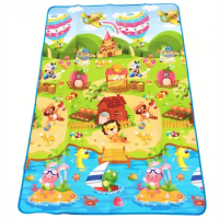 Baby Crawling Play Puzzle Mat Children Carpet Toy Kid Game Activity Gym Developing Rug Outdoor Eva Foam Soft Floor180*120*0.3cm