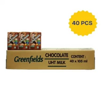 GREENFIELDS UHT CHOCOLATE 40 X 105 ML KARTON