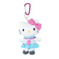 【震撼精品百貨】Hello Kitty 凱蒂貓~日本三麗鷗sanrio KITTY造型絨毛娃娃吊飾-水手服*15924