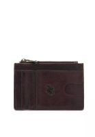 Swiss Polo Genuine Leather RFID Card Holder (皮革名片夾) - 褐色