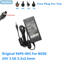 Original AC Adapter Charger For BOSE SL2 24V 3.5A 5.5x2.5mm 94PS-065 291712-001 Speaker System Switching Power Supply