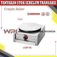 LCM-1G Gas Crepes Baker / Mesin Gas Pembuat Crepes / Mesin Crepes Maker Diameter 40 Cm LCM1G LCM 1G