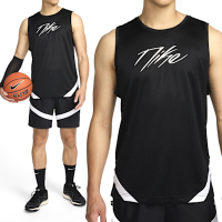 Nike As Nk Df Icon Jsy Strtfv 男款 黑色 藍球背心 運動 休閒 背心 FZ0253-010