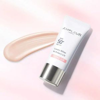 Ampleur - 日本 Ampleur Tone up P (調色) 粉嫩亮膚煥白物理防曬乳 SPF50+ PA++++ 30g Luxury White W Protect UV Tone-Up 