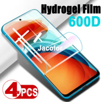 4PCS Screen Protector For Xiaomi Poco X3 GT NFC M3 M2 F3 F3 Pro Gel Hydrogel Protective Film Not Safety Glass X3Pro M3Pro X3NFC