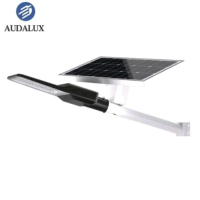 lampu jalan PJU tenaga surya 500 watt LED sret light solar panel tenaga surya audalux 8890 500 watt 