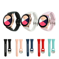20mm Silicone Strap For Samsung Gear S2/sport/Galaxy Watch 3 41/42mm Small Waist Strap Huawei Watch 2 Sport Replacement Strap
