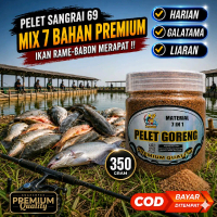 PELET GORENG 350 Gram (Umpan universal Target ikan Campur)