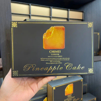 WKWBJS คลังสินค้า Chimei pineapple Cake พายเค้กสัปปะรด ( ร้านบินเองของแท้ ) ขนม ดู พอ